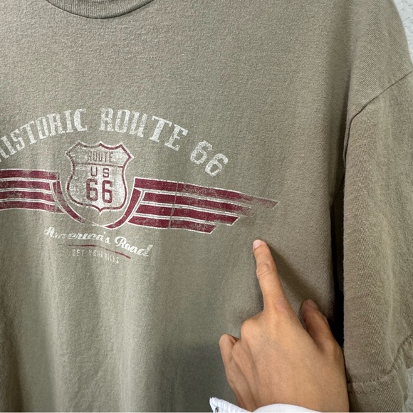 Vintage Route 66 Graphic Tee – Delta Pro Weight – XL - Picture 6 of 8